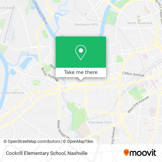Mapa de Cockrill Elementary School
