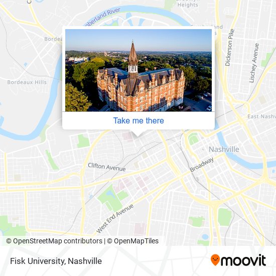 Mapa de Fisk University