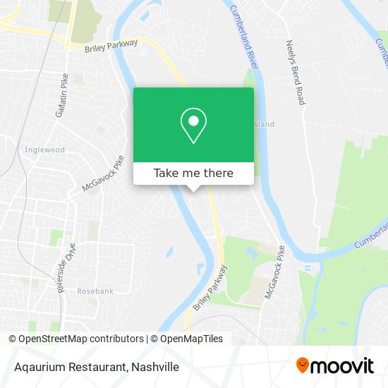Mapa de Aqaurium Restaurant