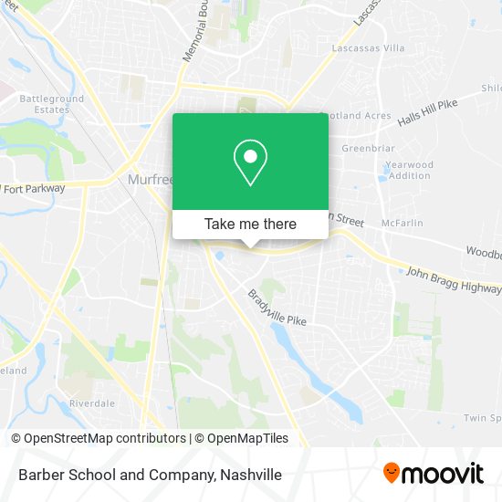 Mapa de Barber School and Company