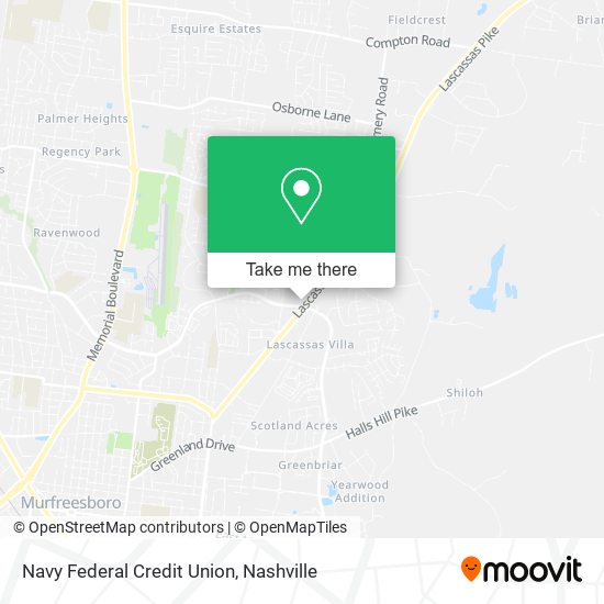 Mapa de Navy Federal Credit Union