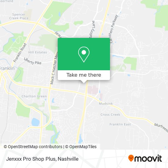 Mapa de Jenxxx Pro Shop Plus