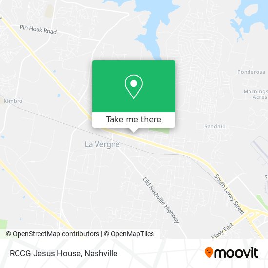 RCCG Jesus House map