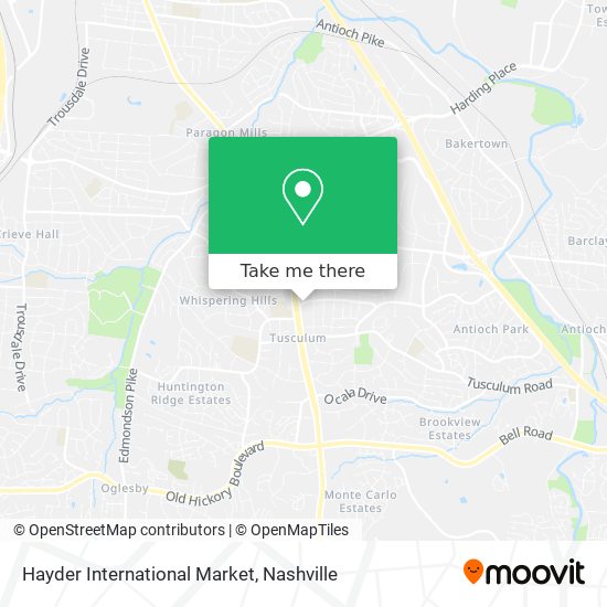 Hayder International Market map