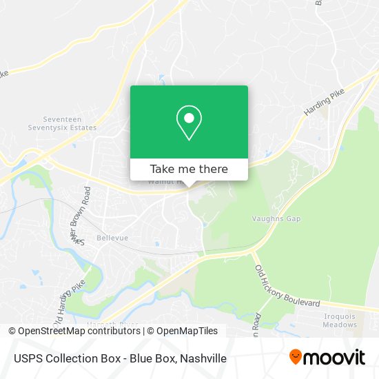 Usps Collection Box Map How To Get To Usps Collection Box - Blue Box In 20591 By Bus?