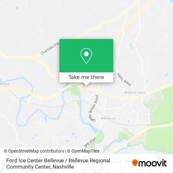 Ford Ice Center Bellevue / Bellevue Regional Community Center map