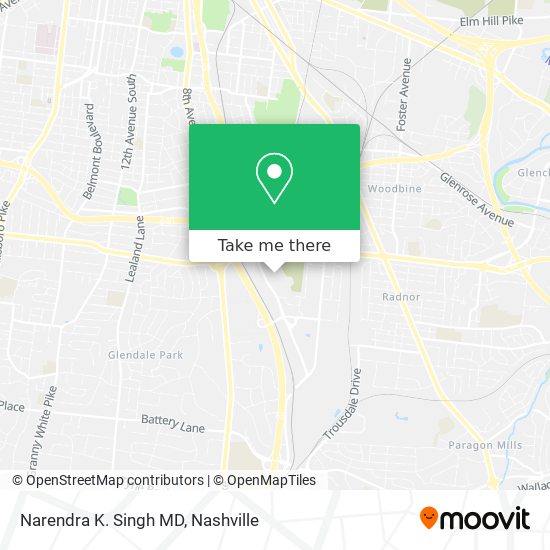 Narendra K. Singh MD map