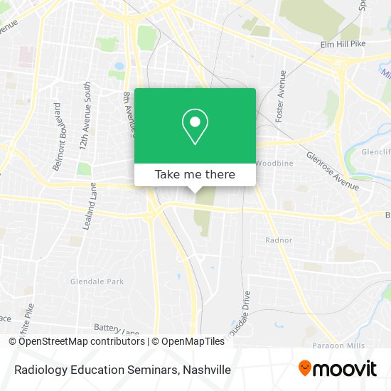 Radiology Education Seminars map