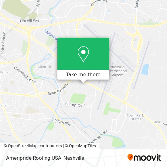 Ameripride Roofing USA map