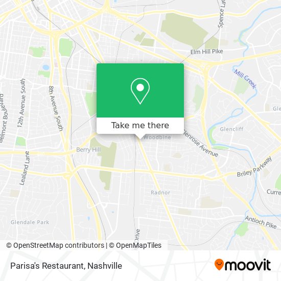Parisa's Restaurant map