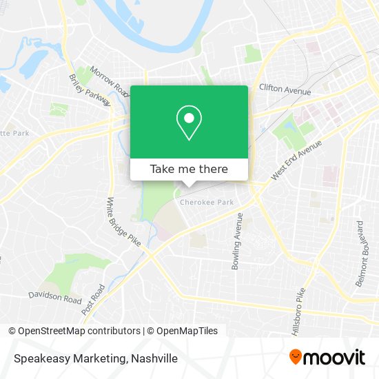 Speakeasy Marketing map