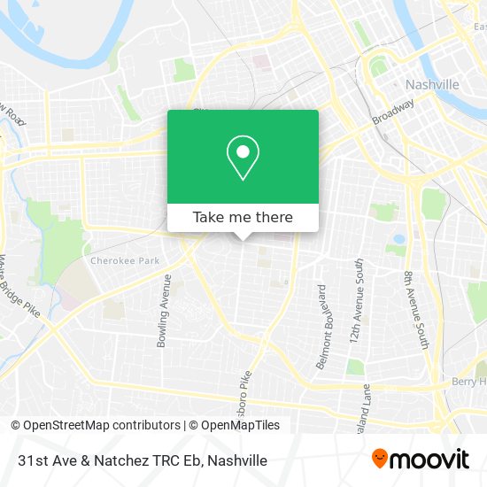 Mapa de 31st Ave & Natchez TRC Eb
