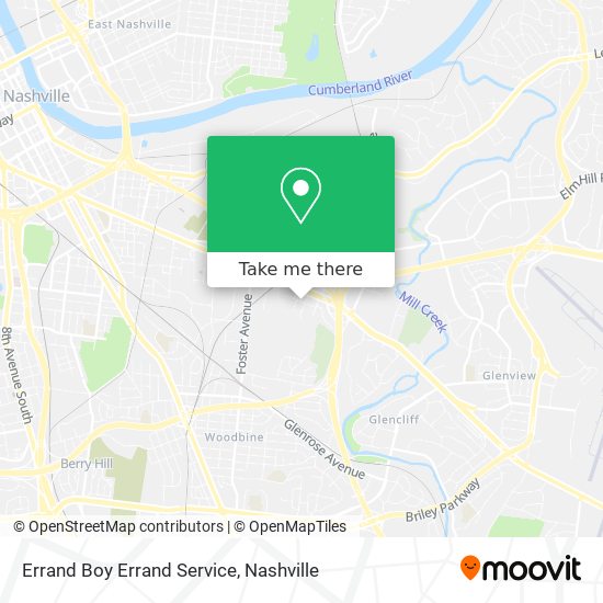 Mapa de Errand Boy Errand Service