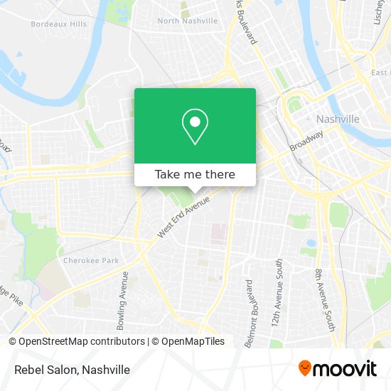 Mapa de Rebel Salon