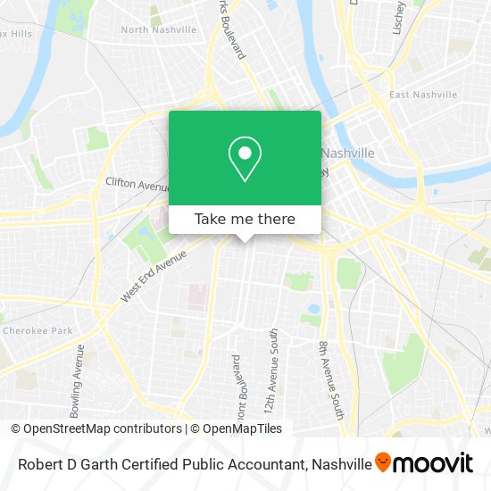 Robert D Garth Certified Public Accountant map