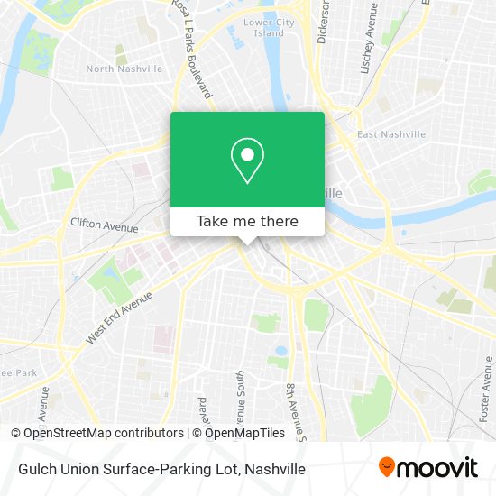 Mapa de Gulch Union Surface-Parking Lot