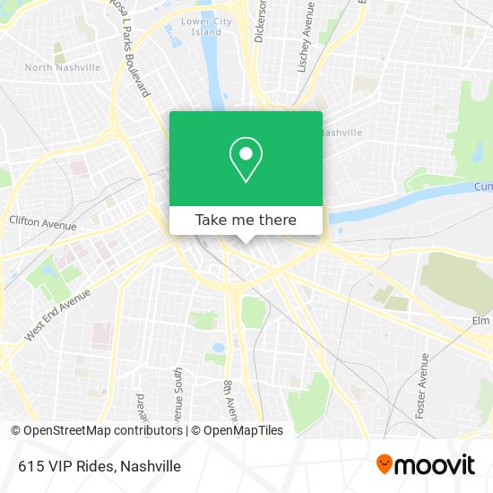Mapa de 615 VIP Rides