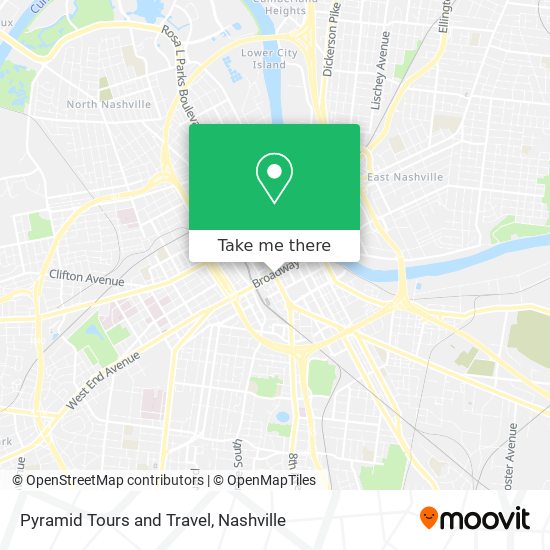 Pyramid Tours and Travel map