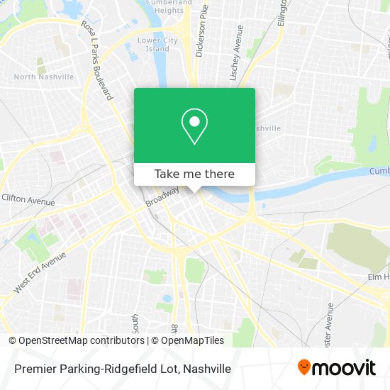 Premier Parking-Ridgefield Lot map