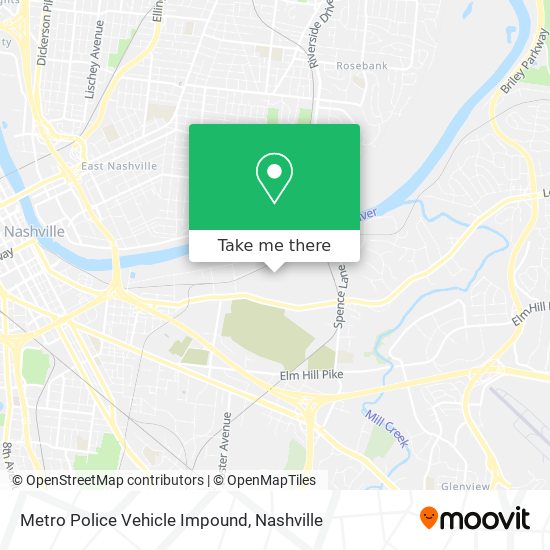 Mapa de Metro Police Vehicle Impound