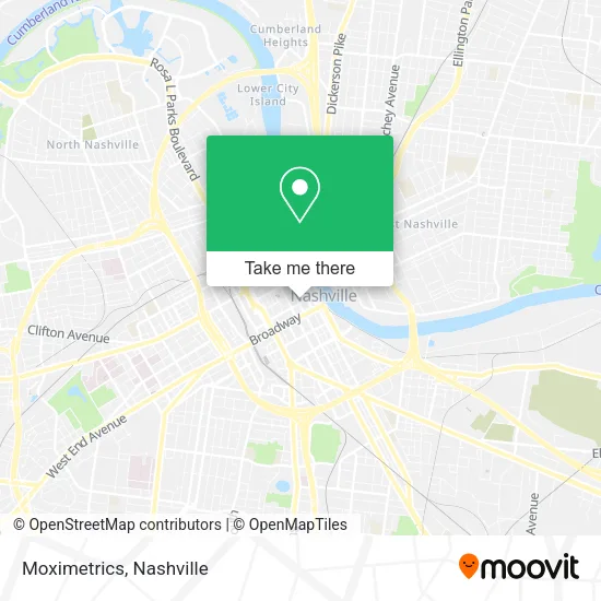 Moximetrics map