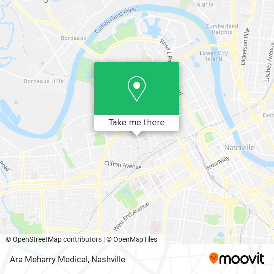 Ara Meharry Medical map