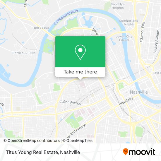 Titus Young Real Estate map