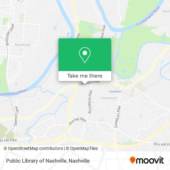 Public Library of Nashville map