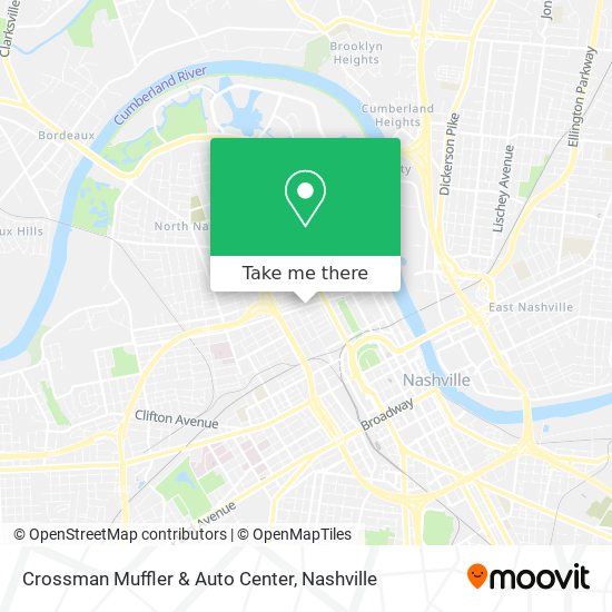 Crossman Muffler & Auto Center map