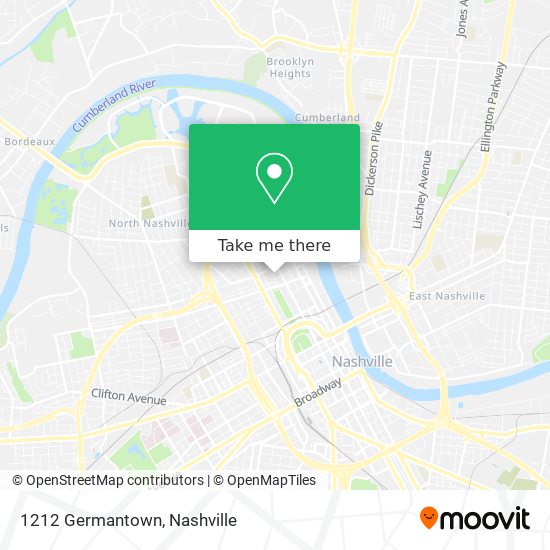 Mapa de 1212 Germantown