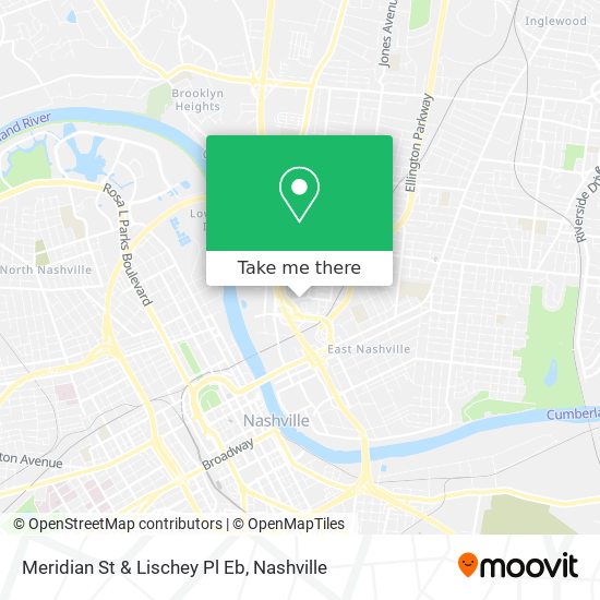 Meridian St & Lischey Pl Eb map