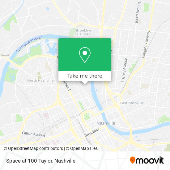Mapa de Space at 100 Taylor