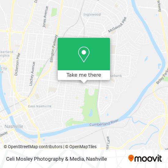 Celi Mosley Photography & Media map