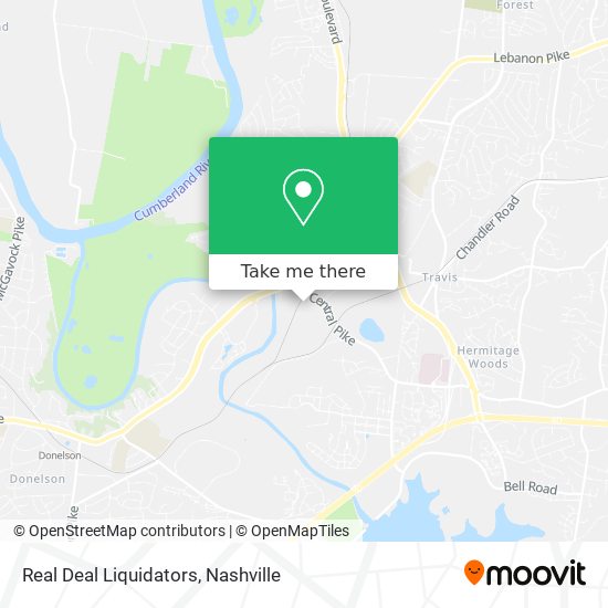 Real Deal Liquidators map