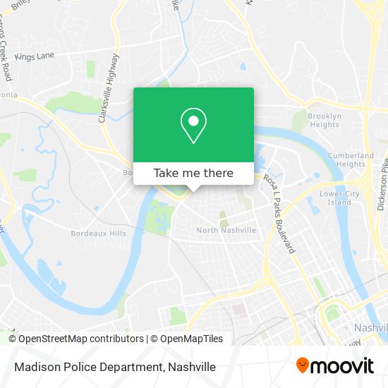 Mapa de Madison Police Department