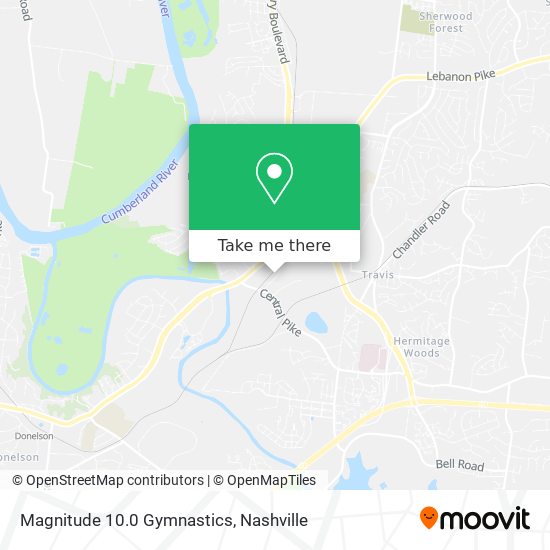 Mapa de Magnitude 10.0 Gymnastics
