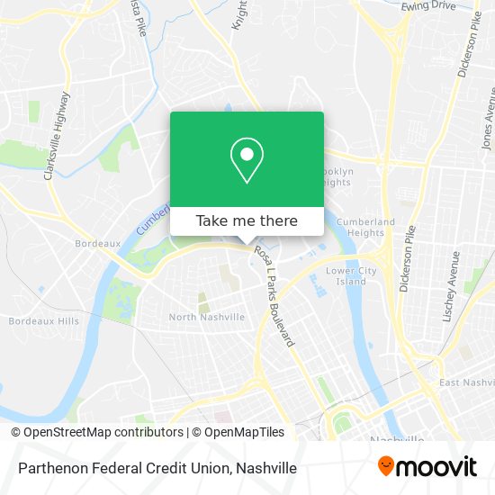 Parthenon Federal Credit Union map