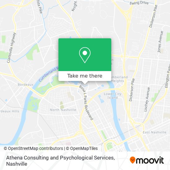 Athena Consulting and Psychological Services map