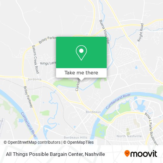 Mapa de All Things Possible Bargain Center