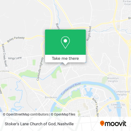 Stoker's Lane Church of God map