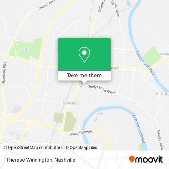 Therese Winnington map