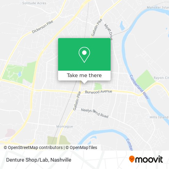 Denture Shop/Lab map