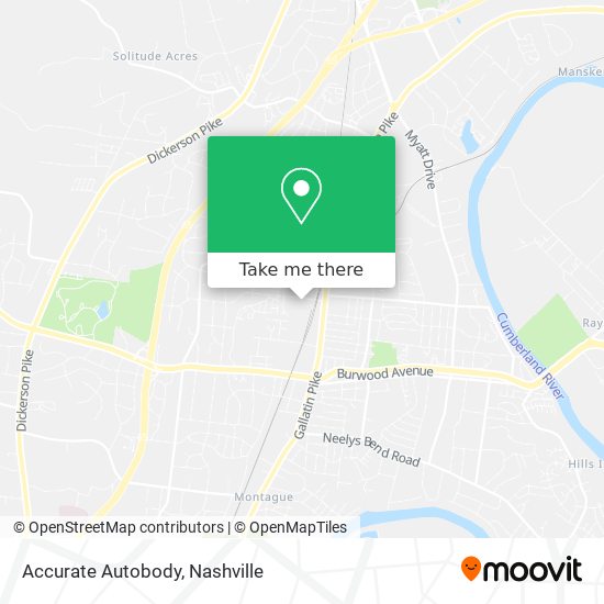 Accurate Autobody map