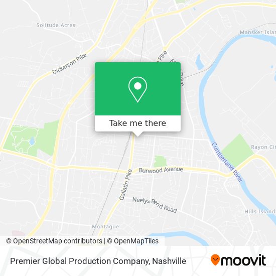 Premier Global Production Company map