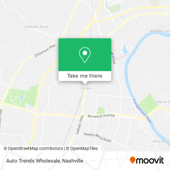 Auto Trends Wholesale map