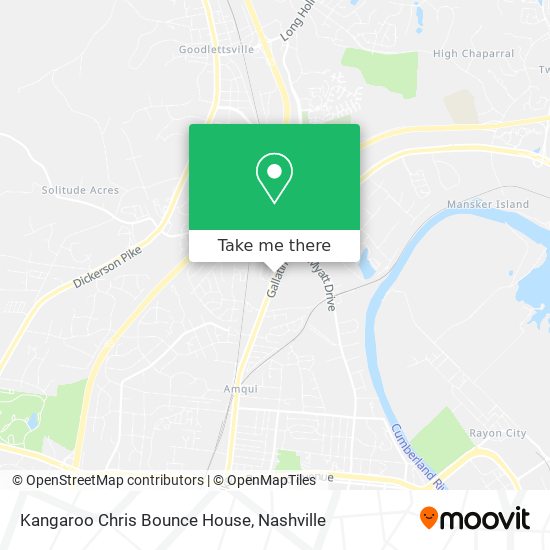 Kangaroo Chris Bounce House map