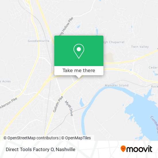 Mapa de Direct Tools Factory O