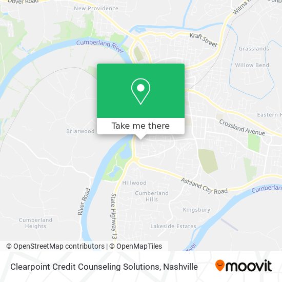 Mapa de Clearpoint Credit Counseling Solutions