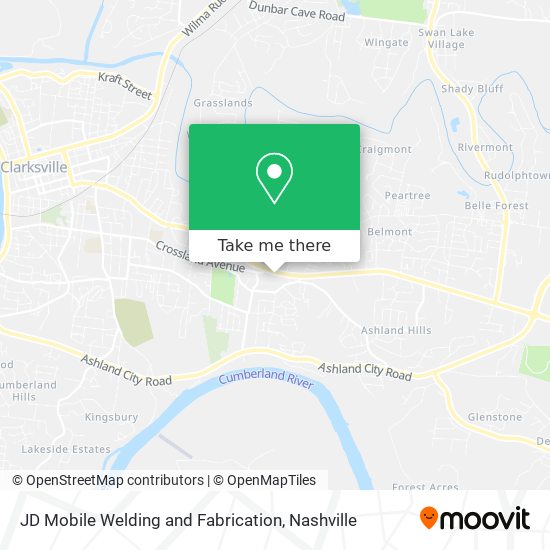 Mapa de JD Mobile Welding and Fabrication
