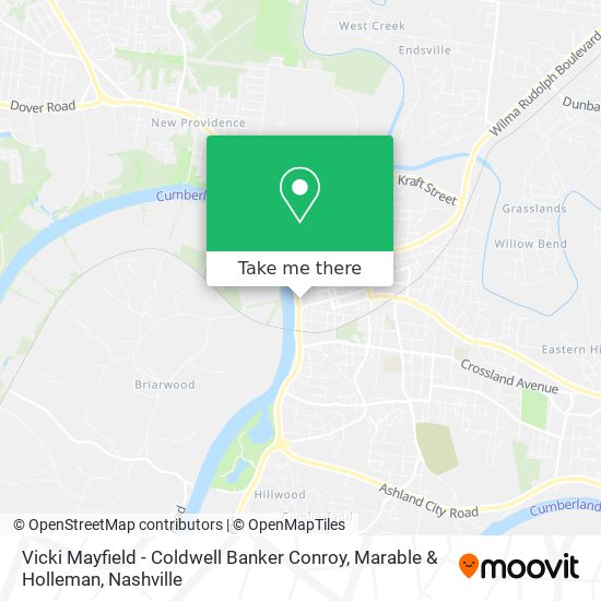 Mapa de Vicki Mayfield - Coldwell Banker Conroy, Marable & Holleman